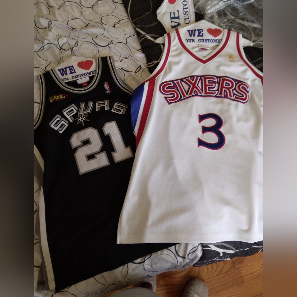 Authentic Mitchell & Ness Iverson Jersey 1996-97 52(2XL)